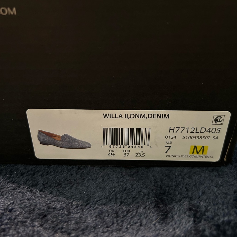 Vionic Women’s Willa Denim Loafers size 7 - Picture 5 of 5